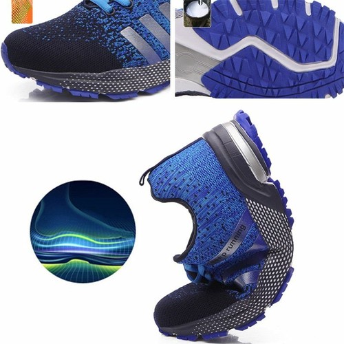 Men's Running Shoes Fashion Outdoor Athletic Sneakers Casual Tennis Walking GYM - Picture 4 of 11