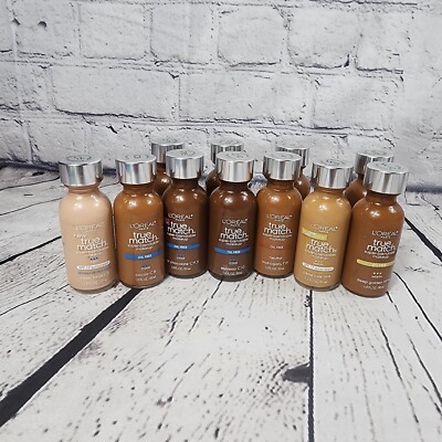 L'Oreal True Match Super-Blendable Makeup (Warm/Neutral/Cool) 1oz/30ml YOU PICK!