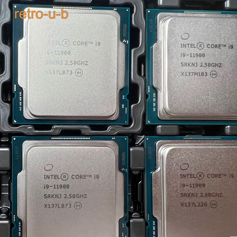Intel Core i9-11900 SRKNJ 2.5GHz 8 Core LGA1200 65W Desktop 