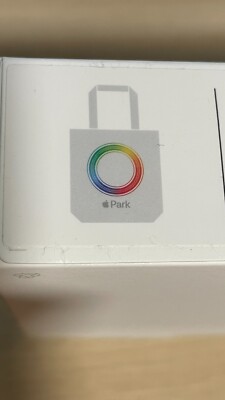 HLGF2LL/A Original Apple Park Tote Bag black/schwarz Tasche aus Kalifornien.