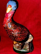 Vintage Austin Nichols Wild Turkey Decanter No. 4-Empty-Great Condition!