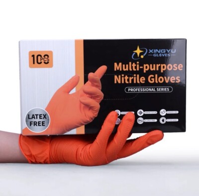 Multi-purposeNitrile Gloves Grip Powder-Free Exam Grade Nitrile - 8ml