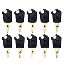10PCS Ignition Keys 5P8500 5P-8500 for Caterpillar Heavy Equipment CAT Loaders