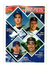 1994 Topps #713 P Williams Watson Bullinger Welch