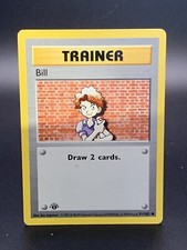 1999 Pokémon TCG 1st Edition Shadowless BILL Base Set 91/102