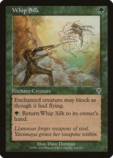 Whip Silk Invasion NM Green Common MAGIC THE GATHERING MTG CARD ABUGames