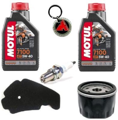 Kit Tagliando Aprilia Scarabeo 400 Ie 2006-2009 - Olio Motore, Candela E Filtri - Foto 4