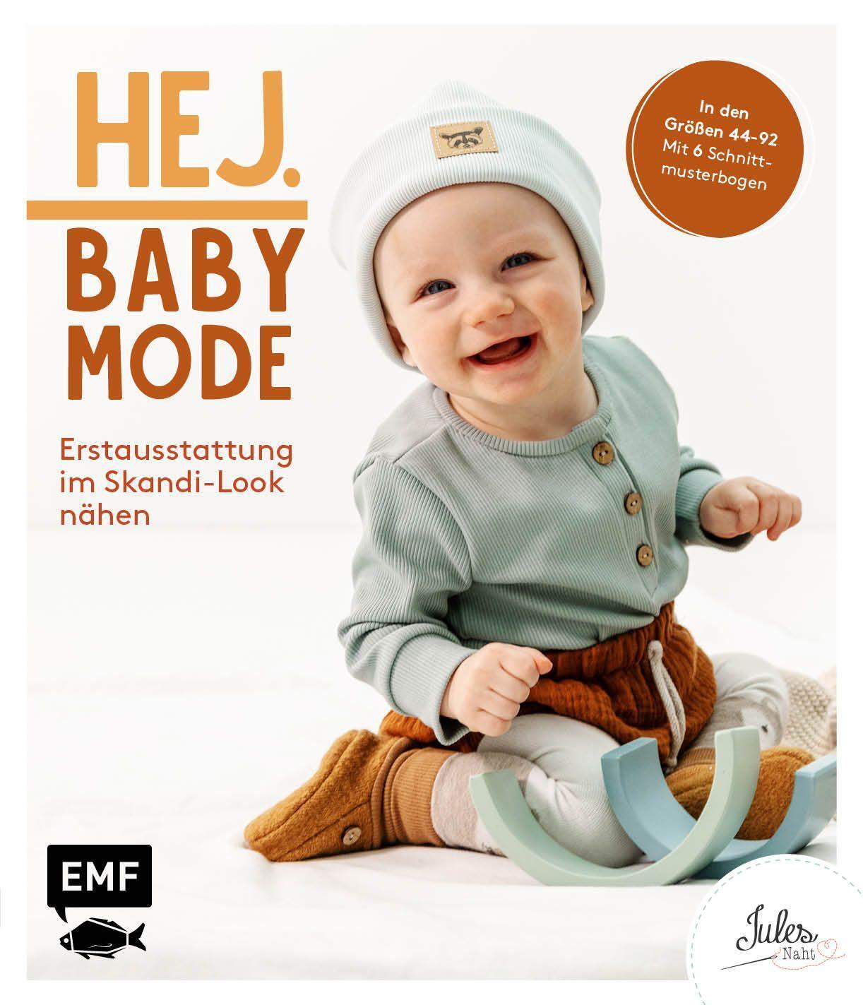 Thumbnail - Hej. Babymode - Erstausstattung Skandi-look Nähen | Julesnaht | Buch |