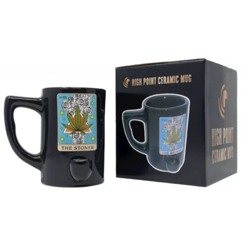 High Point Ceramic The Stoner Mug Hand Pipe - Picture 2 of 2