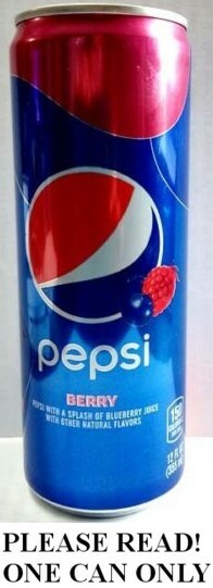 Pepsi Berry (2019) USA Limited Edition Premium Tall NEW FULL 12oz 355ml Can