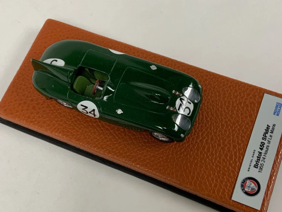 1/43 Provenza Moulage Bristol 450 Spider 1955 24 Horas Le Mans Cuero TR327 Foto 2 de 4
