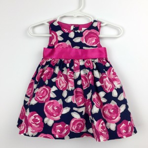 fuschia pink baby dress