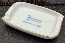 RICHARD-GINORI VETROCHINA SANITARI - PORTACENERE ANNI '50/60 PUBBLICITARIO