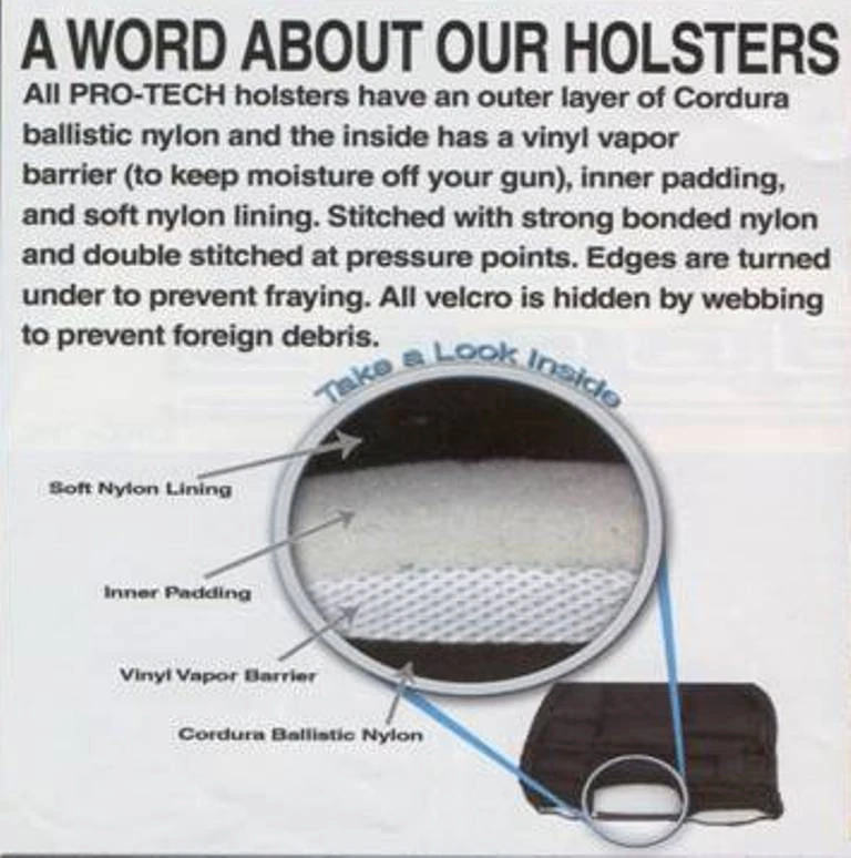 Funda de cadera lateral Ruger Mark I, Mark ll, 22/45Mark lll con 5 1/2 cañón Foto 4 de 4