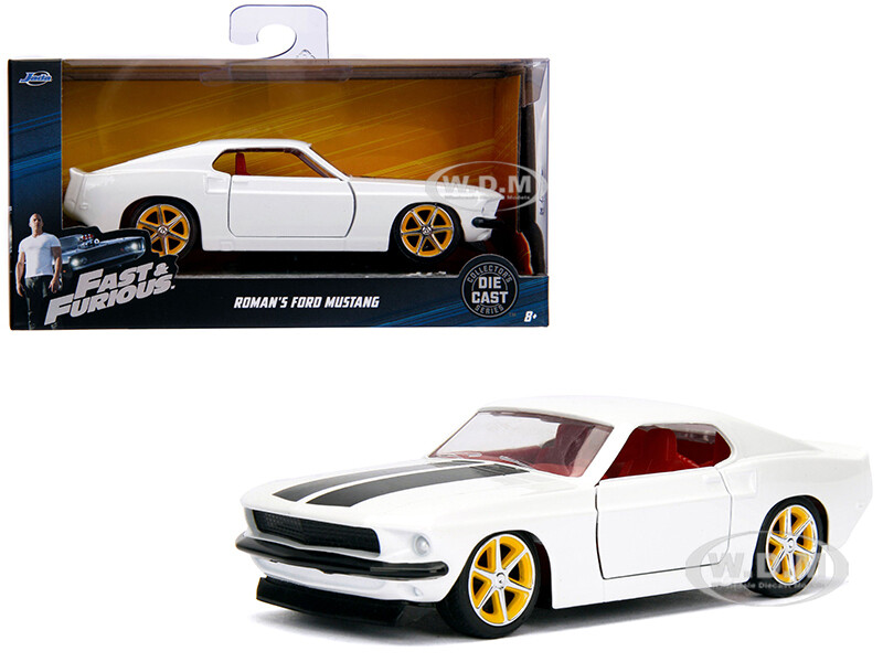 ROMAN'S FORD MUSTANG WHITE 