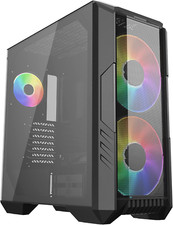 HAF 500 High Airflow ATX Mid-Tower, Mesh Front Panel, Dual 200Mm Customizable AR