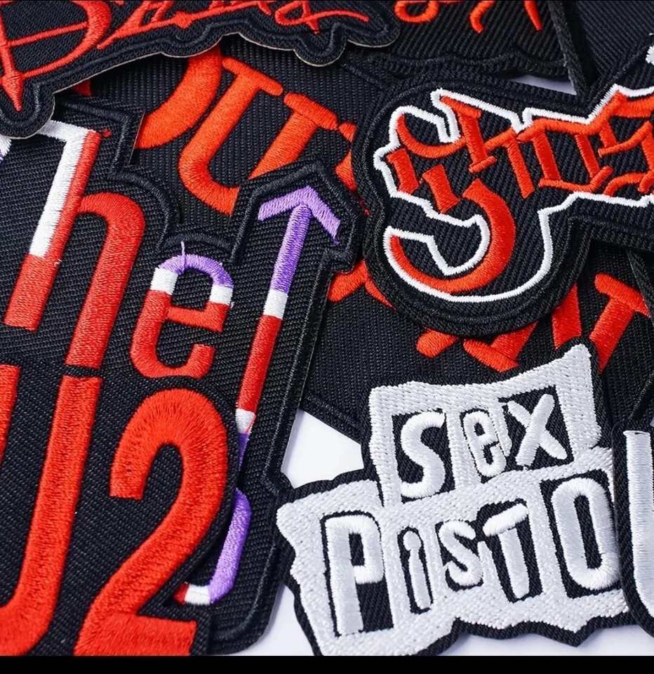 Rock Band Patches Lot of 10 Wholesale Iron-on Fabric Patch Assortment - Image 4 of 4