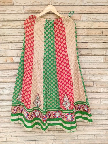 Falda India Lehenga Mujer Vestido de Boda Vintage Falda Bordada VSS1002 - Imagen 7 de 7