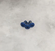 Flat Blue Pocket Clip Screws For Benchmade Osborne 945 940 Folder Knife T6 Torx