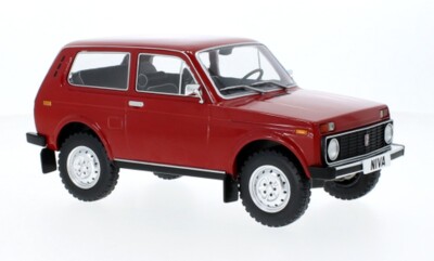 Lada Niva Rouge 1976 - Miniature 1/18 MCG - Neuve