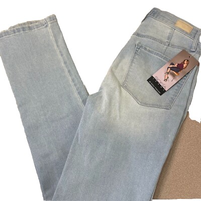 0 Sofia Jeans Women's Eden Slim Straight Super High-Rise Jeans 30.5'' Inseam