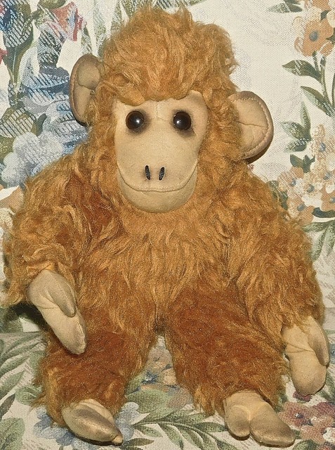 chimpanzee toy monkey