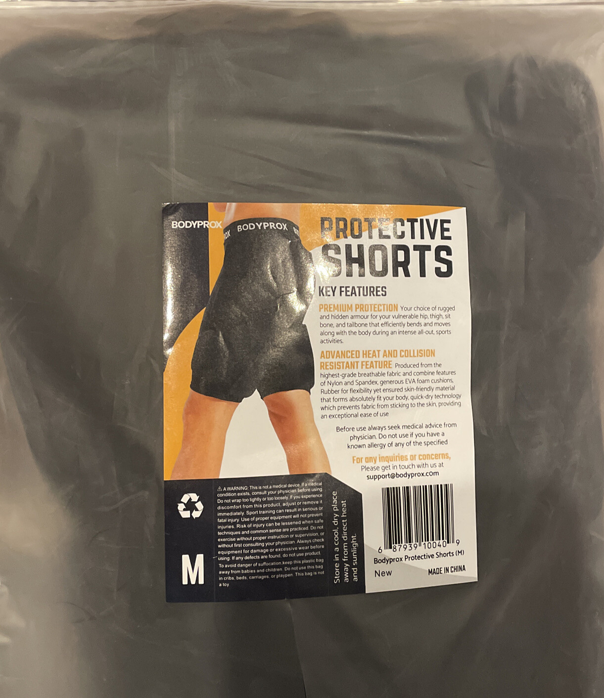 Bodyprox Protective Padded Shorts for Snowboard,Skate and size M eBay