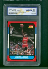 1996 Fleer Basketball Card - #U4 Michael Jordan Ultra Decade of Excellence WCG10