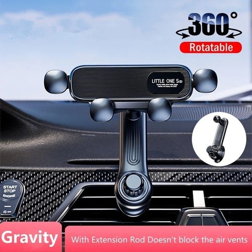 Car Phone Holder Mount Vent Grip Lock System 360° Rotation For iPhone Samsung Au - Picture 6 of 6