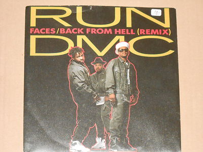 RUN DMC -Faces- 7'' 45
