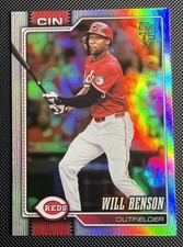 Will Benson 2026 Topps Series1 Baseball Rainbow Foil #171 Cincinnati Reds 
