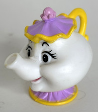 Disney Beauty and The Beast Mrs Potts Teapot 1" Toy Figure Plastic