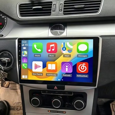 Android 16 2+16G Carplay Autoradio GPS SWC FM RDS FÜR VW PASSAT B6 B7 CC MAGOTAN