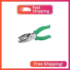 Aacehlh 1/4 Inch Heart Shaped Hole Puncher, Handheld Single Hole Paper Punch, On