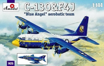 C-130 & F4J 'Blue Angel' Aerobatic team / 1:144 - Amodel 1425