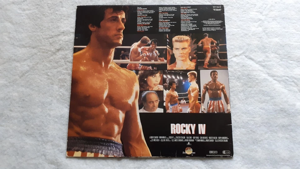 SURVIVOR, JAMES BROWN, KENNY LOGGINS.... "ROCKY IV" VINYL SOUNDTRACK LP RECORDS - Image 2 of 4