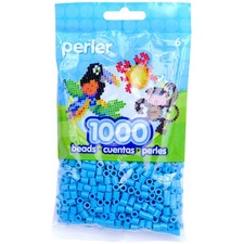 Perler Beads 1,000/Pkg-Turquoise - 3 Pack
