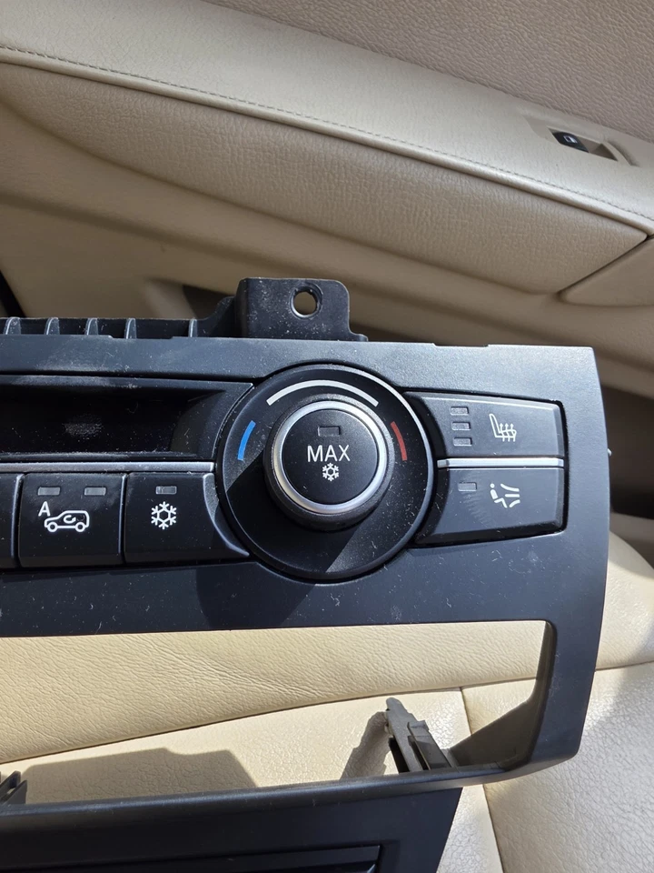 2009-2013 BMW X5 X6 e70 e71 - Front AC Climate Control / TEMP UNIT 9279652 - Image 3 of 4