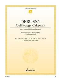 Golliwogg's Cakewalk Claude Debussy Book [Softcover] Clarinet in Bb and Piano Sc