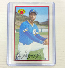 Bowman 1989 Ken Griffey Jr Seattle Mariners #220 Baseball Card Rookie Base Set