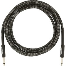 Fender Professional Series Straight-Straight Instrument Cable 10 ft. Gray Tweed