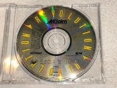 Revolution X (Sega Saturn, 1997) Disc Only Tested EX