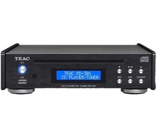 TEAC PD-301 CD Player FM Tuner USB RCA Digital CD-R CD-RW Stereo Black