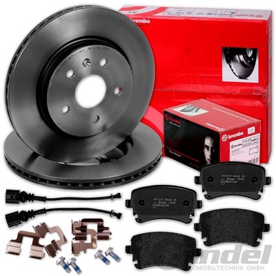 brembo BREMSSCHEIBEN + BELÄGE HINTEN für VW T5 + T6 MULTIVAN TRANSPORTER BUS