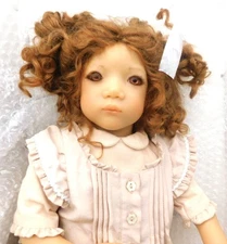 Vintage Annette Himstedt Irmi Doll with Box Pamphlets 1997 Puppen Kinder