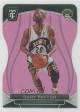 2024 Totally Certified Legends Pink Platinum Mirror Die-Cut Gary Payton HOF 19b1