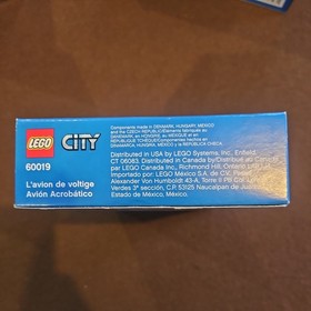 LEGO CITY: Stunt Plane (60019) NEW SEALED 2013
