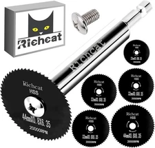 Compact Internal Pipe Cutter Kit - Durable High-Speed Steel with Extension Rod