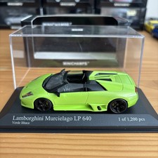 143 Minichamps Lamborghini Murcielago Lp640 Roadster Verde Ithaca Green 103930 143 Minichamps Lamborghini Murcielago Lp640 Roadster Verde Ithaca Green 103930