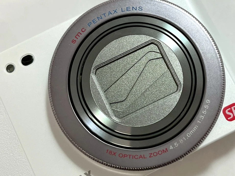 Pentax Optio RZ18 16.0MP 18x Compact Digital Camera white From JAPAN (61934MK2) - Image 3 of 4